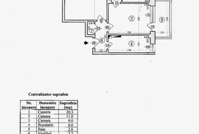Apartament cu 3 camere circular în Domenii - 9