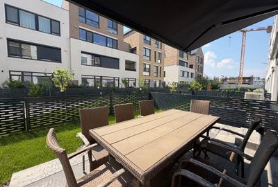 Apartament cu 4 camere semidecomandat, mobilat în Pipera - 1