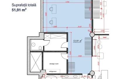 Spațiu comercial, de 72 mp, în Aviației - 3