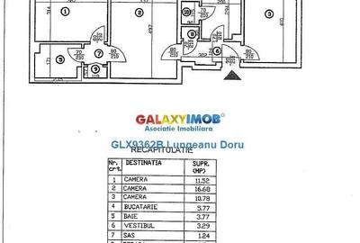 Apartament cu 3 camere semidecomandat, mobilat în Chibrit - 7