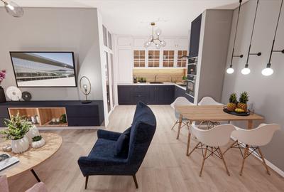 Apartament cu 2 camere decomandat în UTA