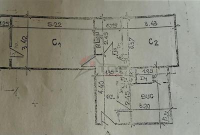Apartament cu 2 camere decomandat în Gară