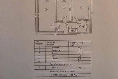 Apartament cu 2 camere în Central - 1