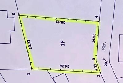 Teren de 470 mp, în Valea Alba