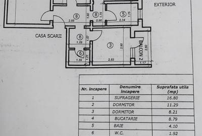 Apartament cu 3 camere decomandat în Orizont - 1