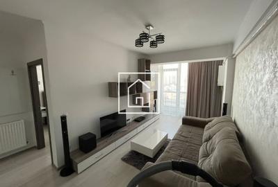 Apartament cu 2 camere semidecomandat, mobilat în Mihai Viteazul