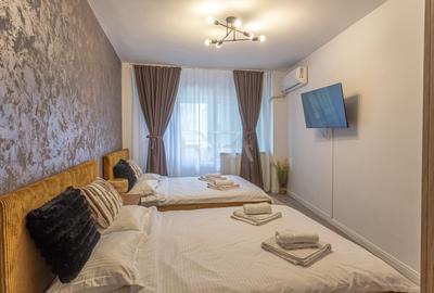 Apartament cu 3 camere decomandat, mobilat în Unirii