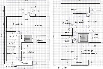 Casă cu Teren 1220 Mp în Central
