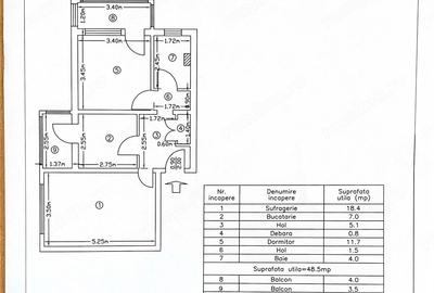 Apartament cu 2 camere decomandat în Ultracentral - 4