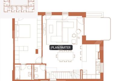 Apartament cu 5 camere semidecomandat în Semicentral - 2