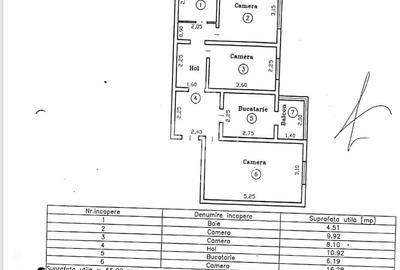Apartament cu 3 camere decomandat, mobilat în Lipovei - 15