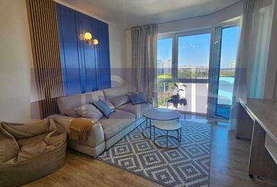 Apartament cu 2 camere, mobilat în Barbu Văcărescu