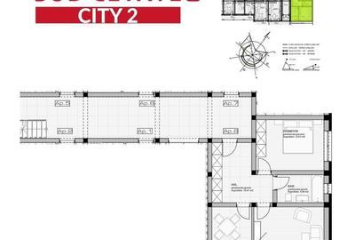Apartament cu 2 camere în Central