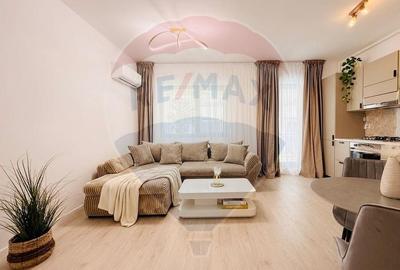 Apartament cu 2 camere semidecomandat, mobilat în Exterior Sud - 1