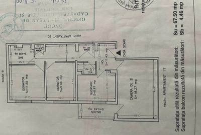 Apartament cu 3 camere decomandat în Tomis III