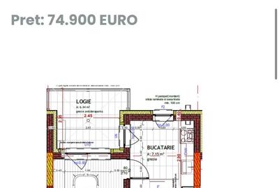 Garsonieră decomandată în Florești - 1