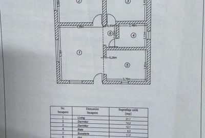 Casă cu 3 camere cu Teren 203 Mp în Central