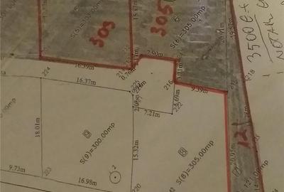 Teren de 305 mp, în Central