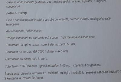 Casă cu 6 camere cu Teren 1760 Mp în Măldăeni - 13