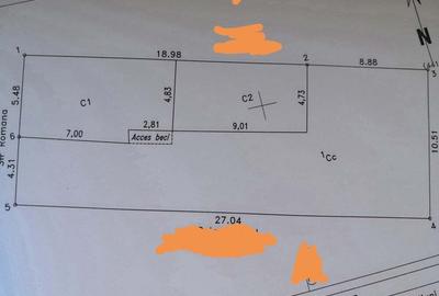 Casă cu 3 camere în Central - 1