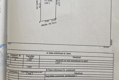 Teren de 1183 mp, în Malcoci - 2