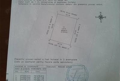 Teren de 900 mp, în Central - 3