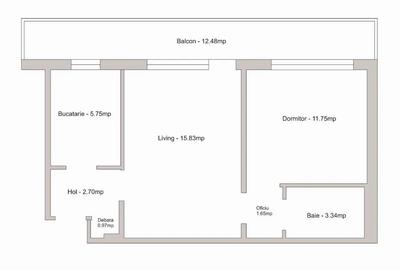 Apartament cu 2 camere semidecomandat în Brâncoveanu - 2