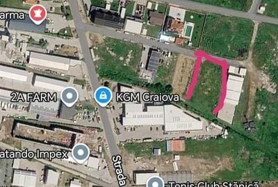 Teren de 2200 mp, în Cârcea