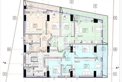 Apartament cu 2 camere decomandat în Central