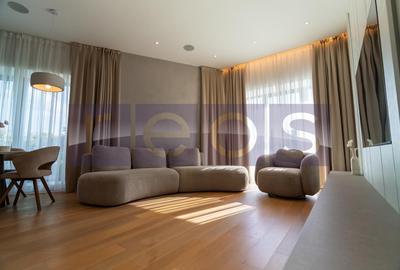 Apartament cu 3 camere, mobilat în Barbu Văcărescu