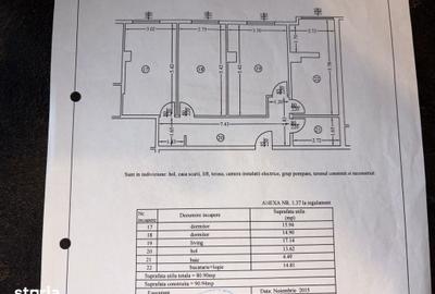 Apartament cu 3 camere decomandat în 9 Mai