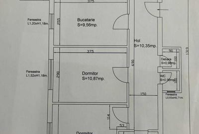 Apartament cu 3 camere decomandat în Județean - 2
