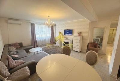 Apartament cu 3 camere semidecomandat, mobilat în Borhanci