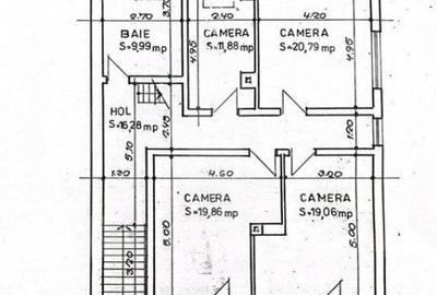 Casă cu 5 camere cu Teren 798 Mp în Grigorescu