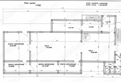 Spațiu comercial, de 619 mp, în Scorțeni - 1