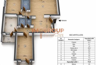 Apartament cu 3 camere în Dacia - 2