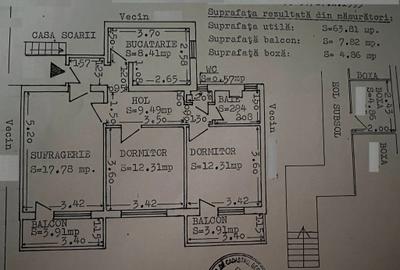 Apartament cu 3 camere decomandat în Casa de Cultură - 13
