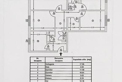 Apartament cu 4 camere decomandat în Tudor Vladimirescu