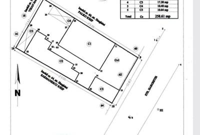 Casă cu 4 camere cu Teren 258 Mp în Central
