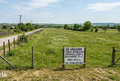 Teren de 2200 mp, în Central