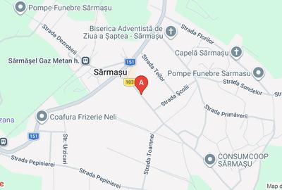 Casă individuală cu 4 camere cu Teren 1620 Mp în Central