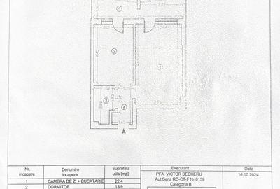 Apartament cu 2 camere semidecomandat în Nord - 10