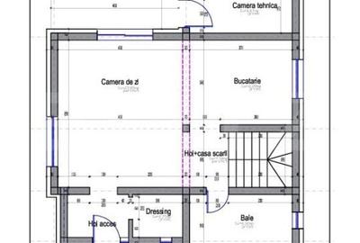 Casă individuală cu 4 camere cu Teren 600 Mp în Baciu - 1