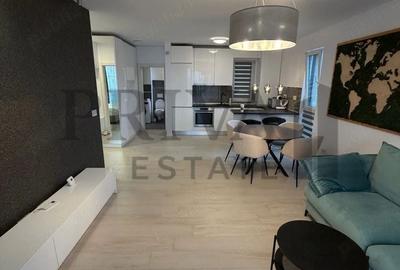 Apartament cu 2 camere nedecomandat, mobilat în Aradului