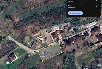 Teren de 1100 mp, în Gura Ocniței - 1