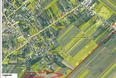 Teren Construcții intravilan de 2700 mp, în Răcari - 1