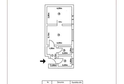 Apartament cu 2 camere semidecomandat în Exterior Vest - 1