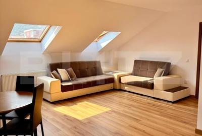 Apartament cu 3 camere decomandat, mobilat în Blumăna