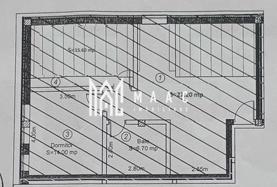 Apartament cu 3 camere decomandat, mobilat în Turnișor