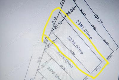 Teren de 2379 mp, în Hărmăneștii Vechi - 2
